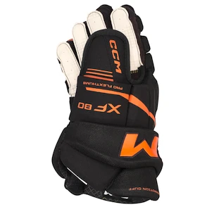 Hokejske rokavice CCM Tacks XF 80 Black/Orange Junior