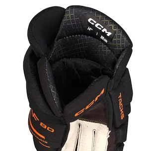 Hokejske rokavice CCM Tacks XF 80 Black/Orange Senior