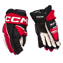 Hokejske rokavice CCM Tacks XF 80 Black/Red/White Junior