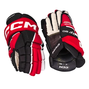 Hokejske rokavice CCM Tacks XF 80 Black/Red/White Junior