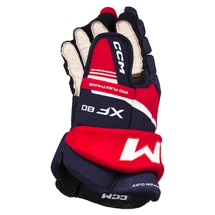 Hokejske rokavice CCM Tacks XF 80 Navy/Red/White Junior