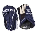 Hokejske rokavice CCM Tacks XF 80 Navy/White Junior