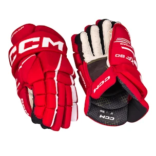 Hokejske rokavice CCM Tacks XF 80 Red/White Junior