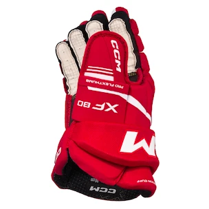 Hokejske rokavice CCM Tacks XF 80 Red/White Junior