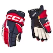 Hokejske rokavice CCM Tacks XF Navy/Red/White Junior 12 palcev