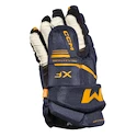 Hokejske rokavice CCM Tacks XF Navy/Sunflower Junior