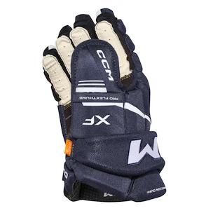 Hokejske rokavice CCM Tacks XF Navy/White Junior