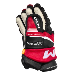 Hokejske rokavice CCM Tacks XF PRO Black/Red/White Junior