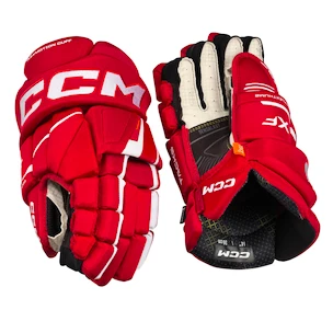 Hokejske rokavice CCM Tacks XF Red/White Junior