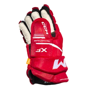 Hokejske rokavice CCM Tacks XF Red/White Senior