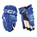 Hokejske rokavice CCM Tacks XF Royal/White Senior 14 palcev