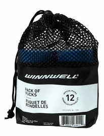 Hokejski plošček WinnWell blue JR lightweight (12 pcs)