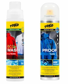 Impregnacija Toko Duo-Pack Textile Proof & Eco Textile Wash, 250ml