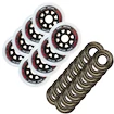 Inline kolesa Tempish Radical 84 mm 84A 8-Pack + ABEC 9 16-Pack