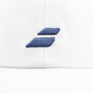 Kapa s ščitnikom Babolat  Drive Cotton Cap White/Drive Blue