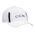 Kapa s ščitnikom CCM Golf Perforated Cap Blanc Senior