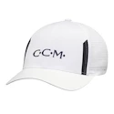 Kapa s ščitnikom CCM Golf Perforated Cap Blanc Senior