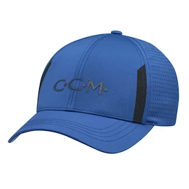 Kapa s ščitnikom CCM Golf Perforated Cap Royal Senior