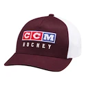 Kapa s ščitnikom CCM Vintage Fall Meshback Trucker Acai Youth