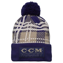 Kape CCM Holiday Pom Knit A Navy Senior