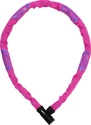 Ključavnica za kolo Abus  Steel-O-Chain 4804K/75 pink