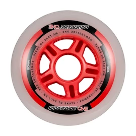 Kolesa z ležaji Powerslide One Complete 100 mm 82A + ABEC 5 + 8 mm Spacer 8 pcs