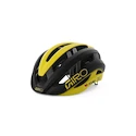 Kolesarska čelada Giro Aries  Spherical Mat Black/Yellow Visma