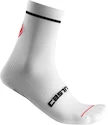 Kolesarske nogavice Castelli  Entrata 9 Sock White  S/M