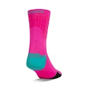 Kolesarske nogavice Giro HRC  Team Neon Pink/Screaming Teal