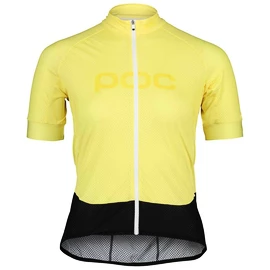 Kolesarski dres POC Essential Road Logo Jersey Sulfur Yellow