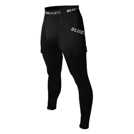 Kompresijske hlače s suspenzorjem Blue Sports Compression Youth