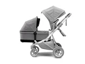 Košara Thule Sleek Bassinet Grey Melange