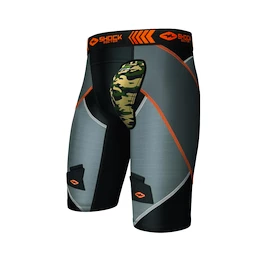 Kratke hlače s suspenzorjem Shock Doctor 30160 X-Fit Cross Comp.Hockey Short Black/Grey Senior