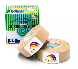 Lepilni trak TEMTEX Kinesio Tape Classic 2x 2,5 cm × 5 m