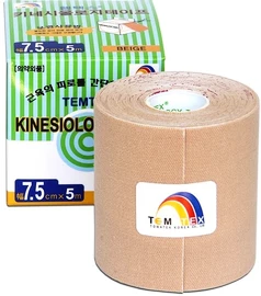 Lepilni trak TEMTEX Kinesio Tape Classic 7,5 cm × 5 m