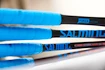 Lopar za squash Salming  Cannone Feather Racket Black/Cyan