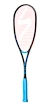 Lopar za squash Salming  Fusione Feather Racket Black/Cyan