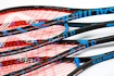 Lopar za squash Salming  Grit Feather Racket Black/Cyan