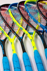 Lopar za squash Salming  Grit Powerlite Racket Blue/Yellow