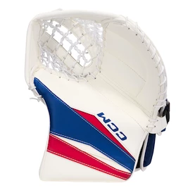 Lovilka za vratarja CCM Axis F5 White/Red/Blue Junior