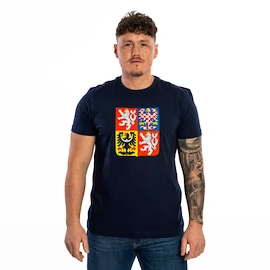 Majica Kappa Logo Kafersck Statní Znak Navy