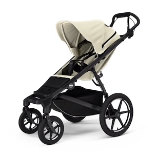 Mestni voziček Thule Urban Glide 4-wheel Soft beige + Bassinet Black SET 4in1