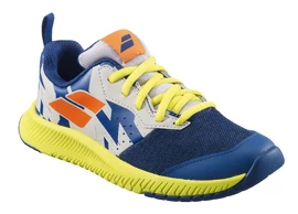 Mladinska obutev za tenis Babolat Pulsion All Court JR Dark Blue/Yellow