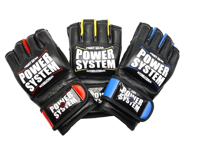 MMA rokavice Power System  Grapplingové Rukavice Katame Evo Modré L/XL