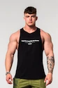 Moška brezrokavna majica Nebbia  Gym Tank Top FLEXIN' Black