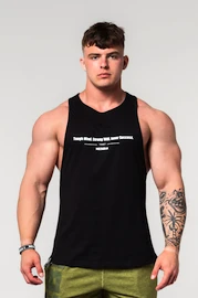 Moška brezrokavna majica Nebbia Gym Tank Top FLEXIN' Black