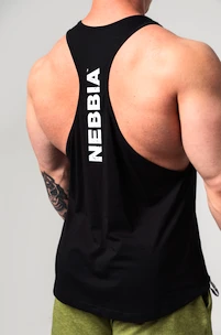 Moška brezrokavna majica Nebbia  Gym Tank Top FLEXIN' Black