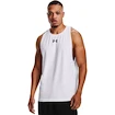 Moška brezrokavna majica Under Armour  BASELINE COTTON TANK White  S