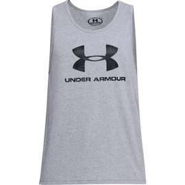 Moška brezrokavna majica Under Armour SPORTSTYLE LOGO TANK grey