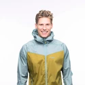 Moška bunda Bergans  Microlight Jacket Olive Green/Smoke Blue